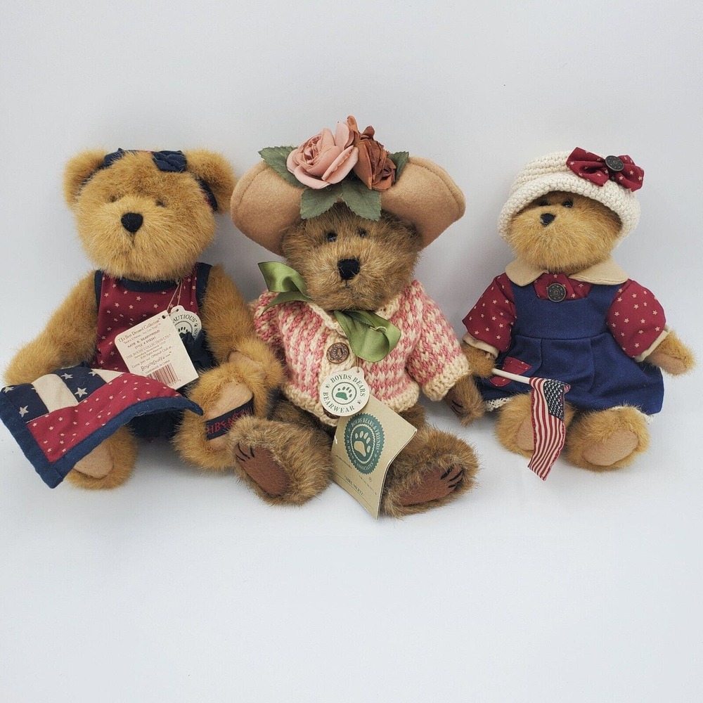 Boyds Bears lot of 3 90's-00's - Picture 4 of 4